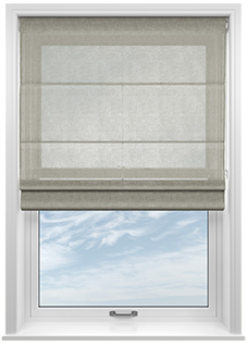 Kalahari Voile, Warm Grey - Roman Blind